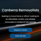canberra removalist group