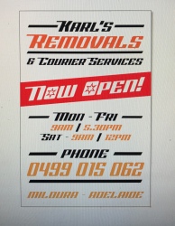 Karl's removals and courier service