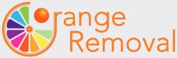 orange removal and cleaning