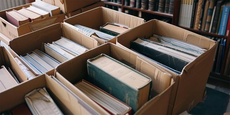 How to Pack Books When Moving