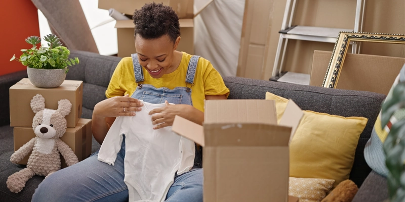 packing kids and baby clothes