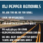 MJ Pepper Removals