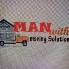 man with moving solution