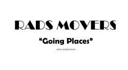 RADS MOVERS