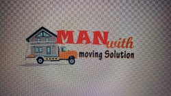 man with moving solution