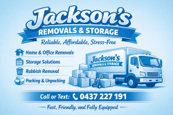 Jackson’s removals and storage